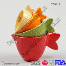 Fish Shaped Medindo Mug para Atacado